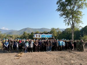 กิจกรรมจิตอาสาทำแนวกันไฟ เพื่อถวาย เป็นพระราชกุศลสมเด็จพระนางเจ้าสิริกิติ์ พระบรมราชินีนาถ พระบรมราชชนนีพันปีหลวง ในวาระครบ 100 วัน